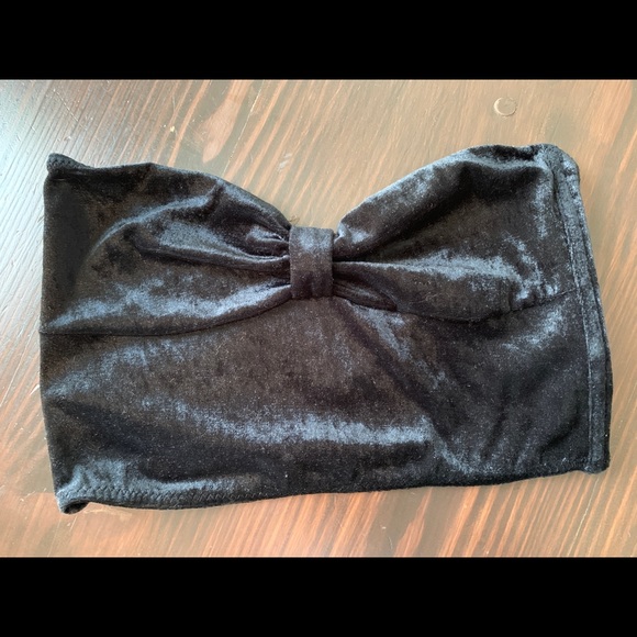 Vintage Tops - Vintage velvet bandeau
